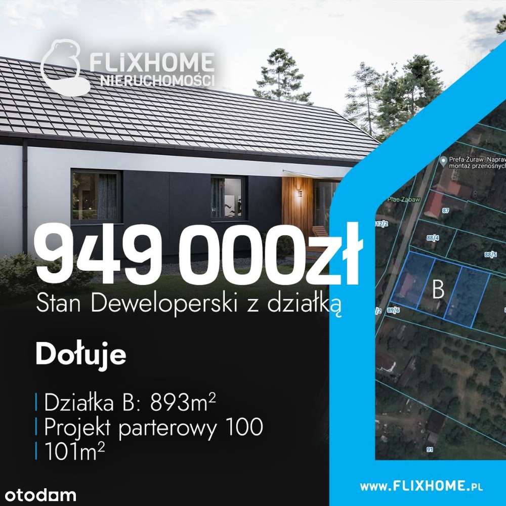 Dom wolnostojący FlixHome - Dołuje, ul. Daniela - Pełny obrazek: 4/9