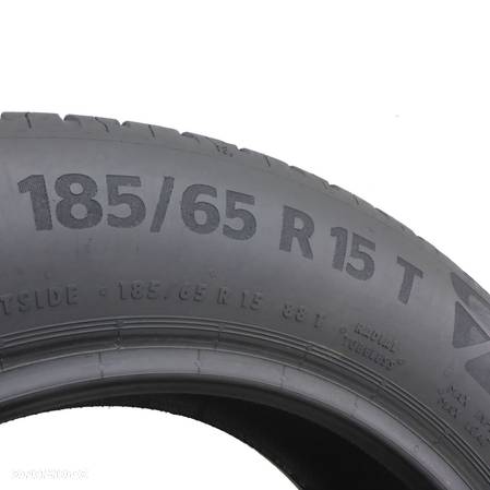 2 x CONTINENTAL 185/65 R15 88T EcoContact 6 Lato 2019 5.5-6mm - 5