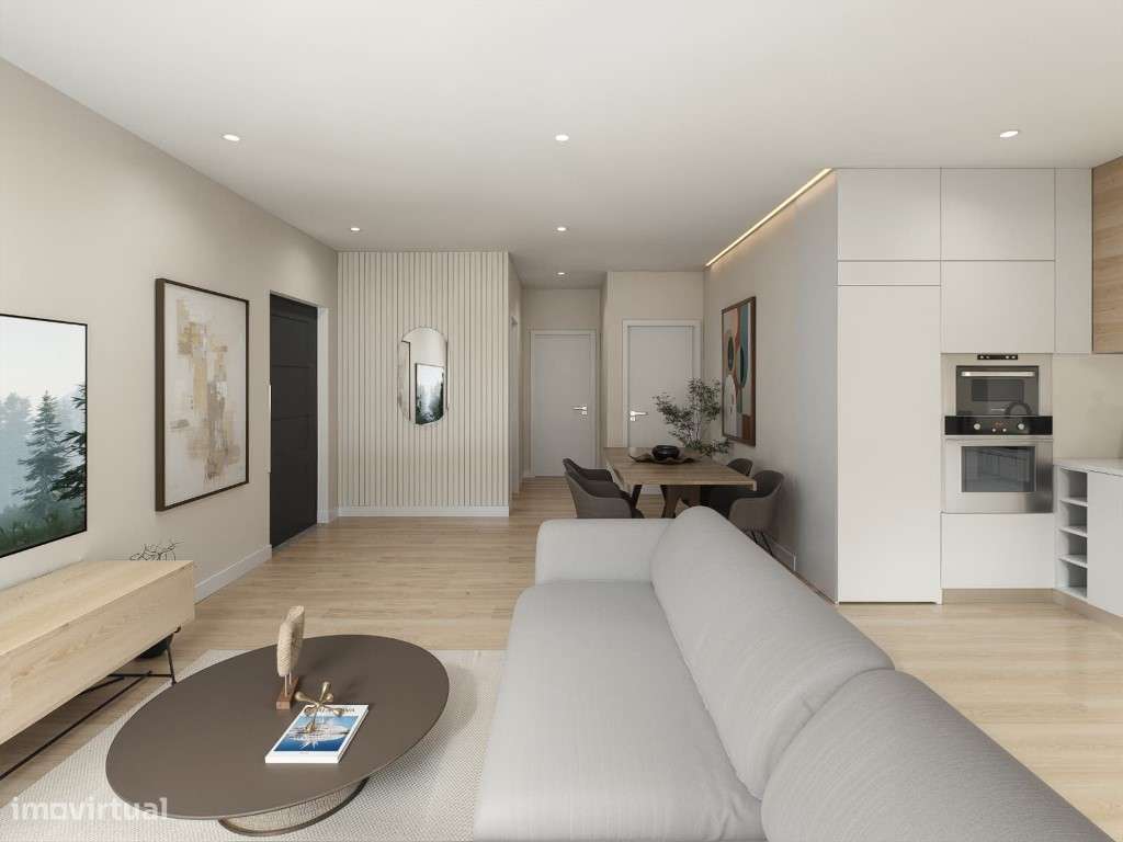 Moradia Geminada Térrea T 2, com piscina e pérgula, excelente local...-8