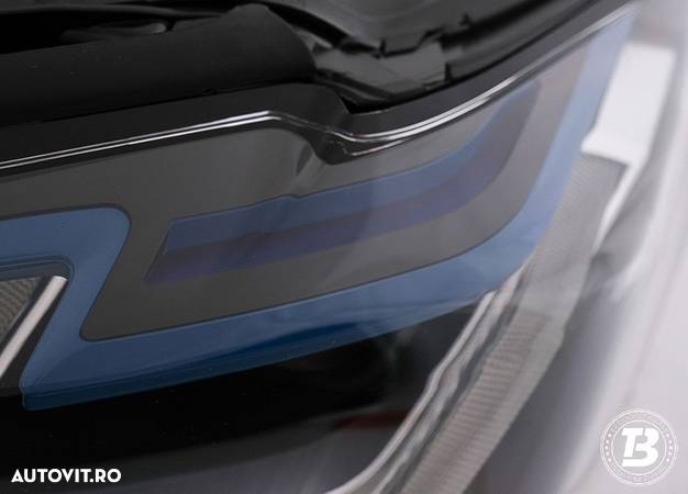 Faruri LED compatibile cu BMW Seria 5 G30 G31 LCI Design - 9