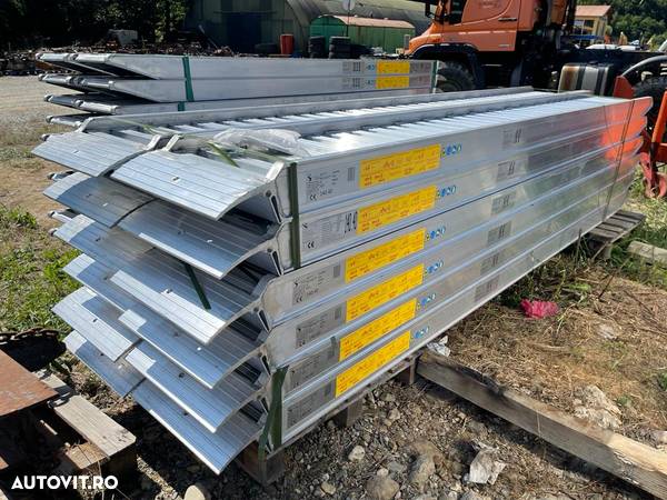 Rampe incarcare aluminiu CLM, Pentru Miniexcavaroare, Tractoare, Masini - 6