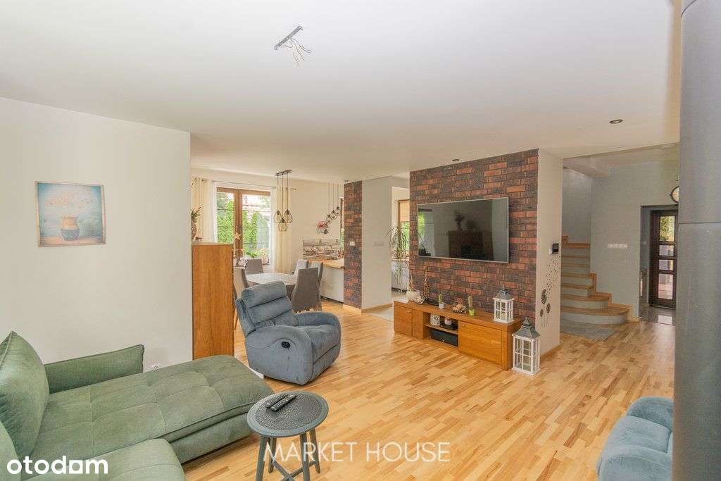 Dom pod lasem, przy jeziorze Miedwie-9