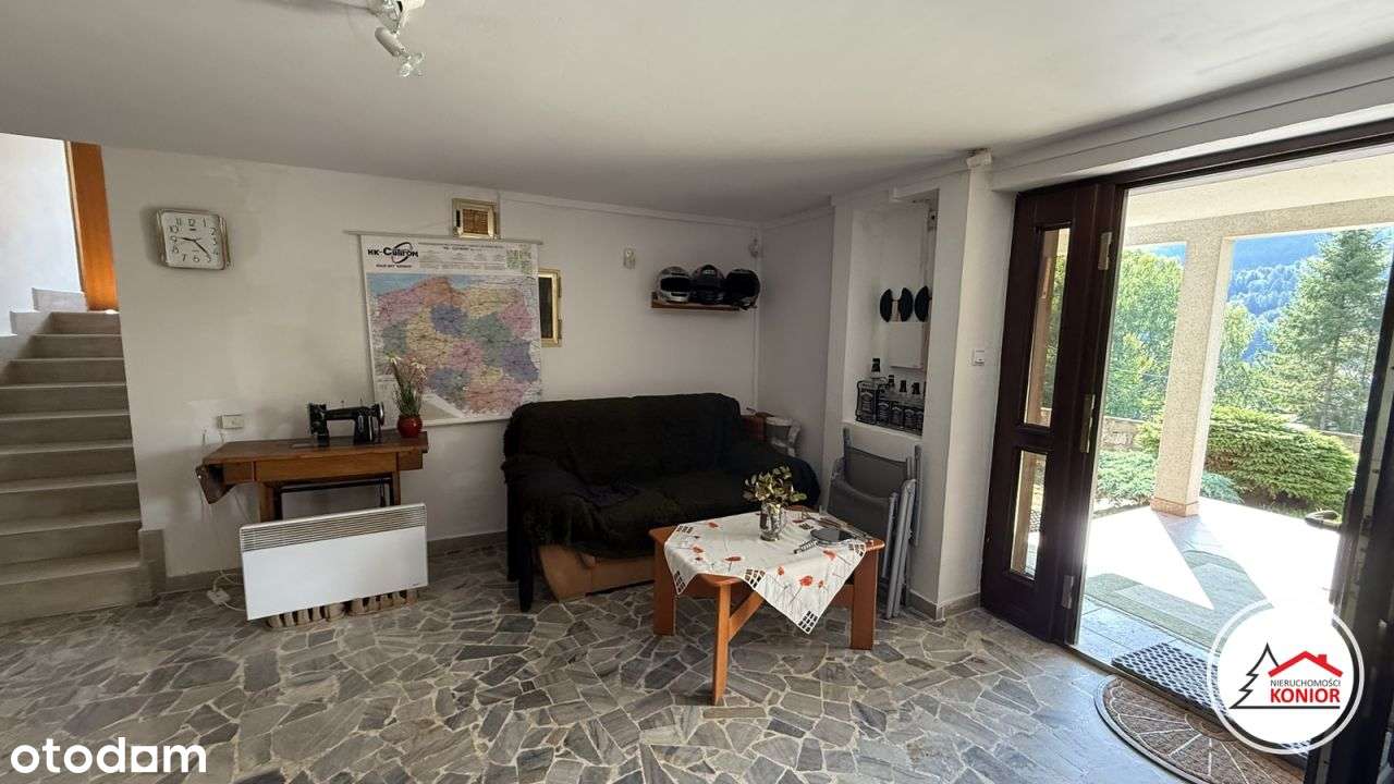 Widokowa nieruchomość z panoramą na Skrzyczne i trasy narciarskie-16