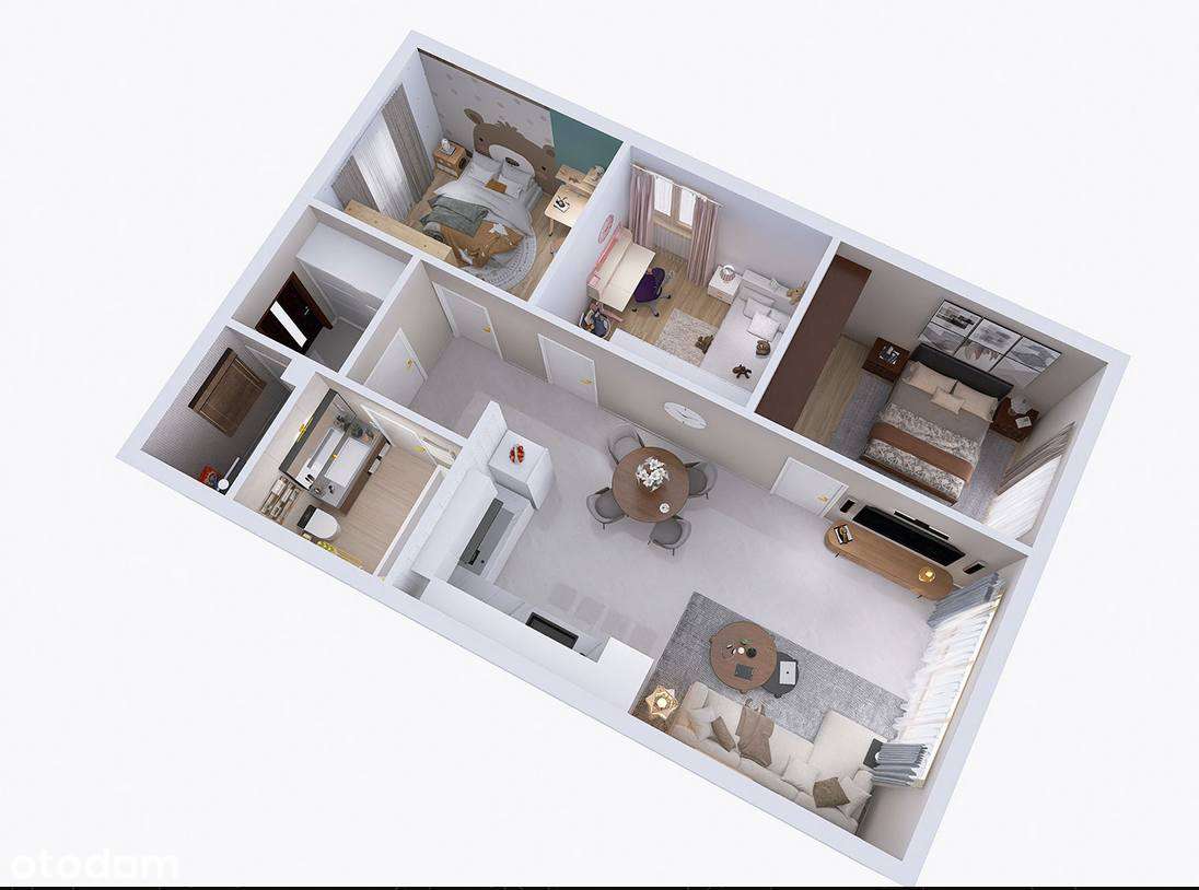 Wolnostojący, parterowy, duża działka, las.-5