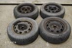 FELGI STALOWE + OPONY ZIMOWE 175/65R14 5X100 ET38 6J SEAT IBIZA III VW SKODA AUDI - 1