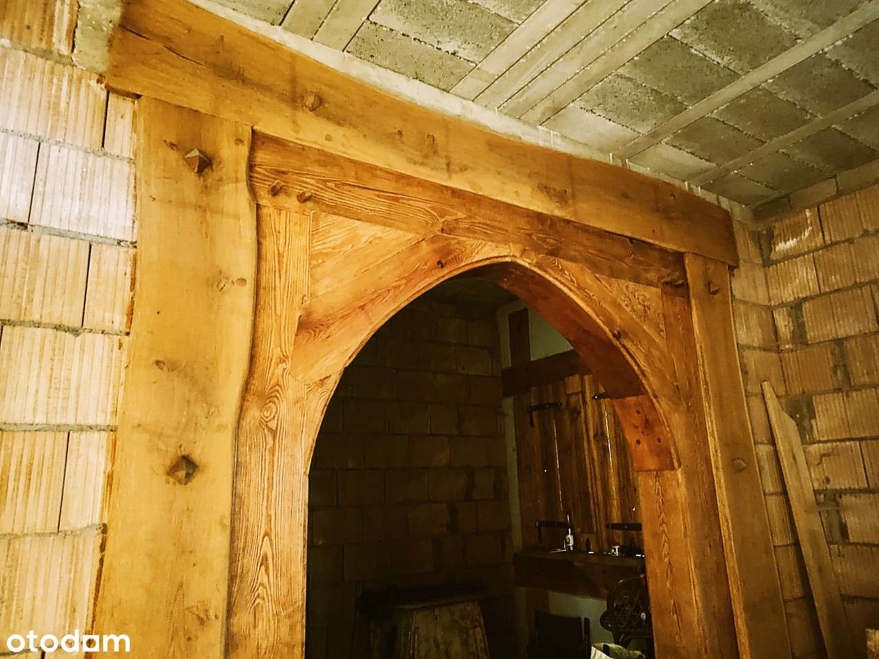 Dom pod lasem 10 km od Wrocław - Leśnica. Do wykończenia nowy dom. - Pełny obrazek: 5/13