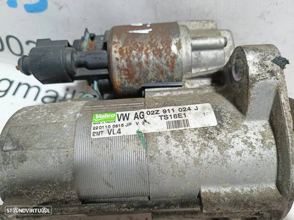 MOTOR DE ARRANQUE VALEO TS18E1 A2Z911023H VW VOLKSWAGEN GOLF V 5 MK5 1.9TDI 105 CV BXE PASSAT B6 AUDI A3 8P SEAT SKODA - 8