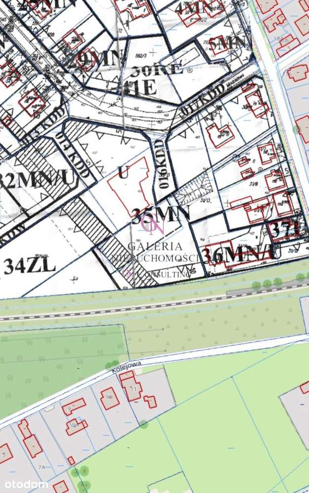 Działka z prywatnym lasem w centrum Odolionu-8