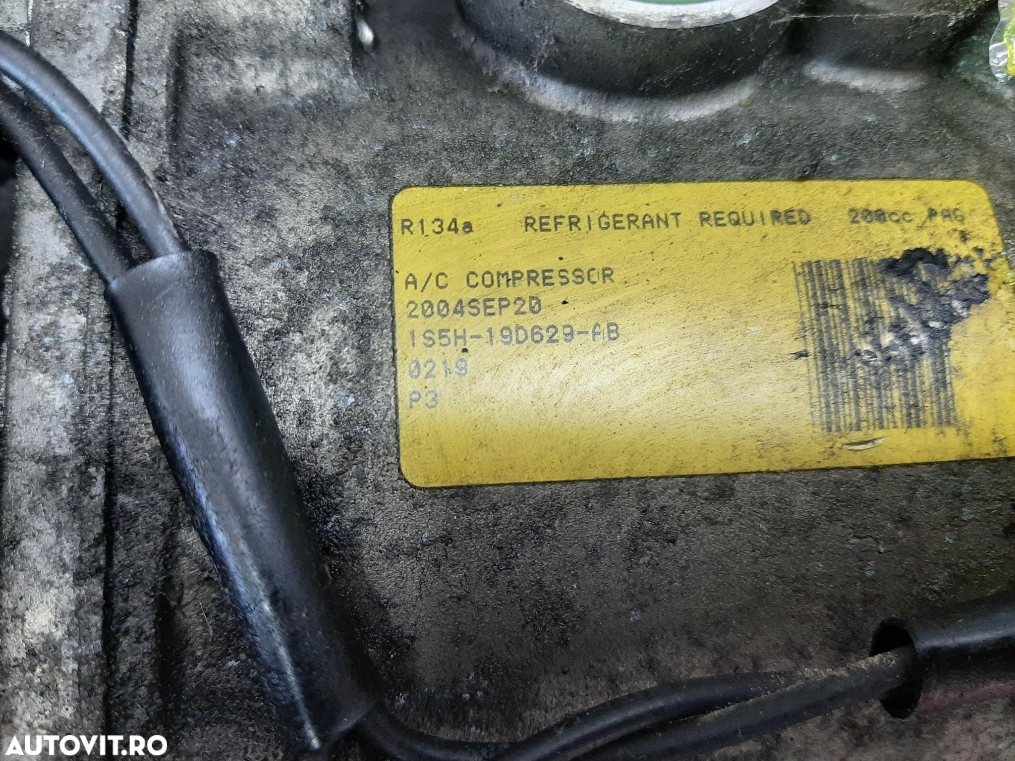 compresor clima ac 1.3 b  ford ka fiesta 5  1s5h-19d629-ab - 3