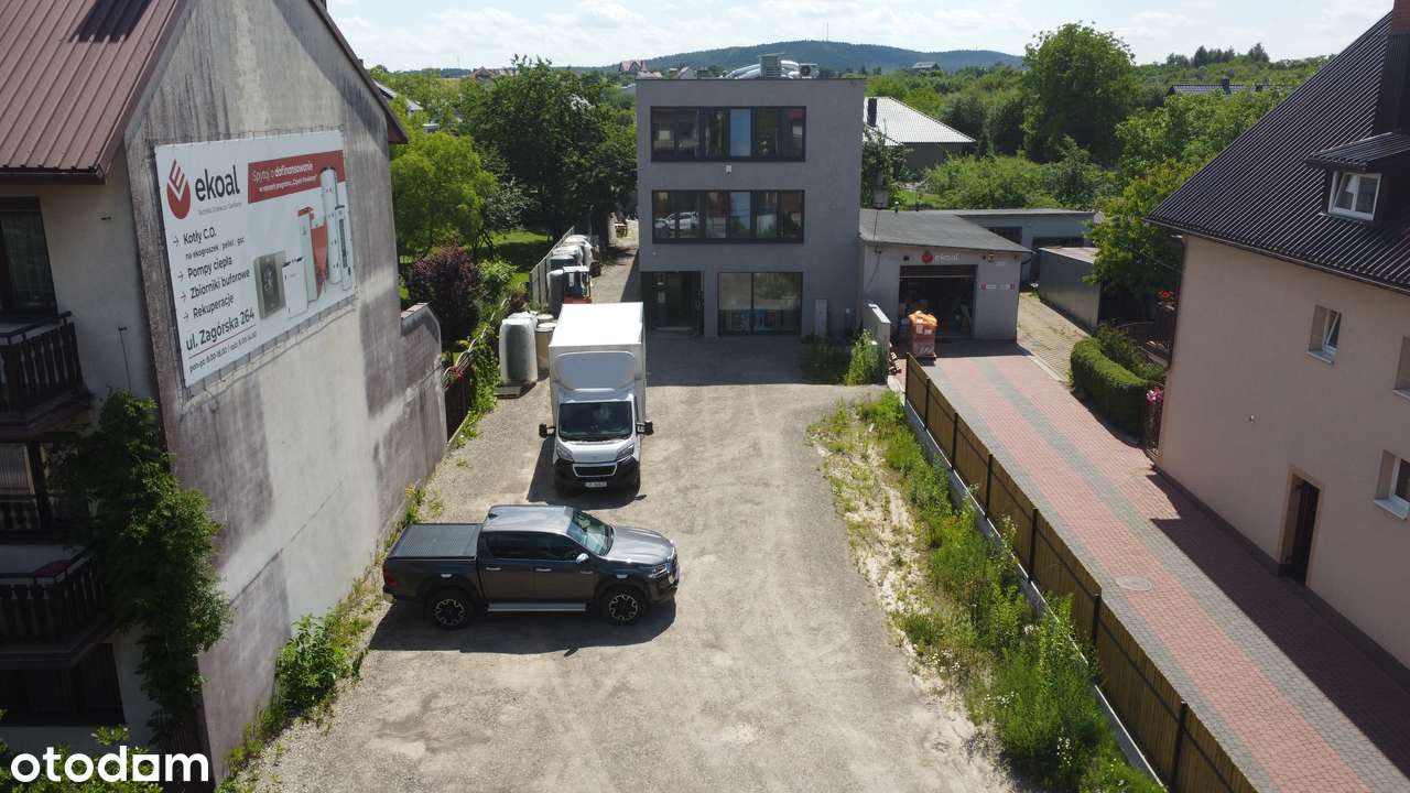 Nowoczesny budynek handlowo-usługowo-biurowy, KSM ul. Zagórska-7