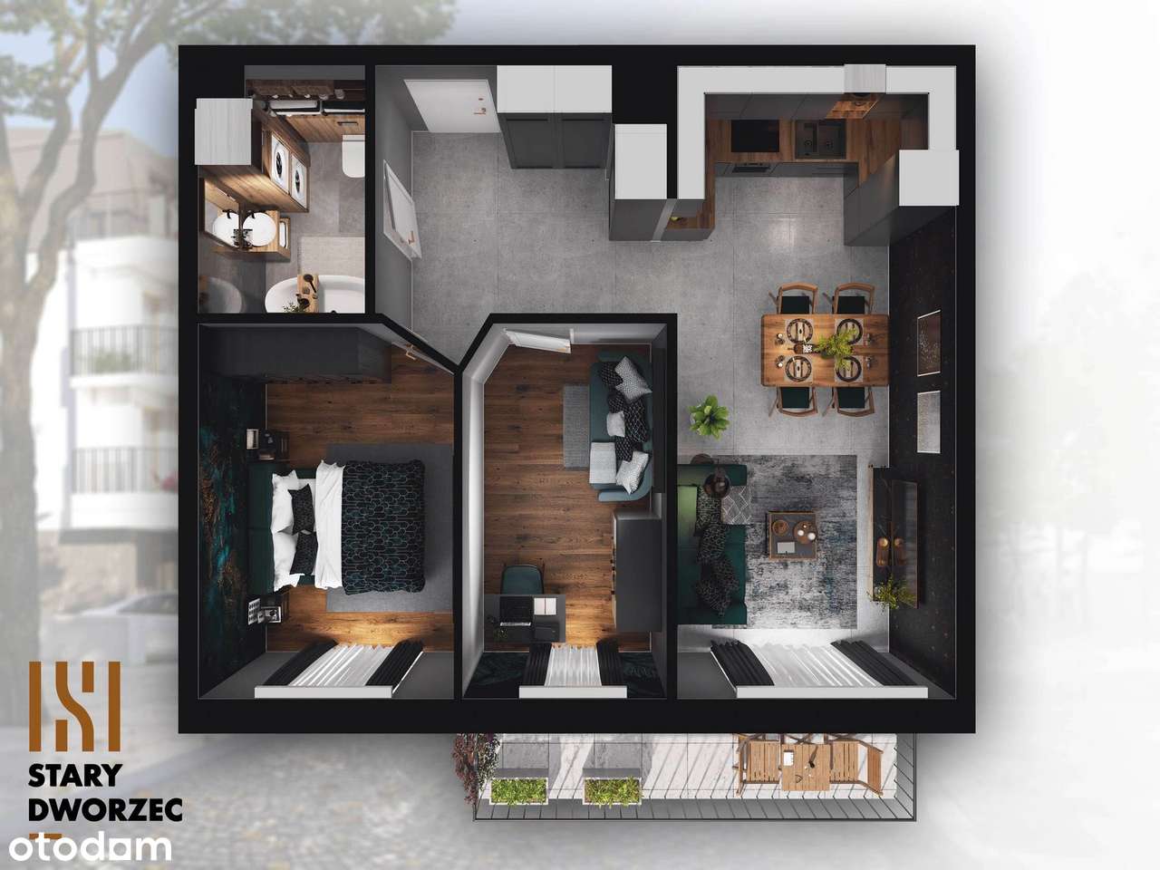 Stary Dworzec - M 55B - Pełny obrazek: 2/9