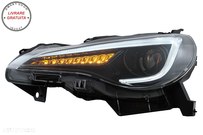 Faruri LED compatibile cu Toyota 86 (2012-2019) Subaru BRZ (2012-2018) Scion FR-S - livrare gratuita - 4