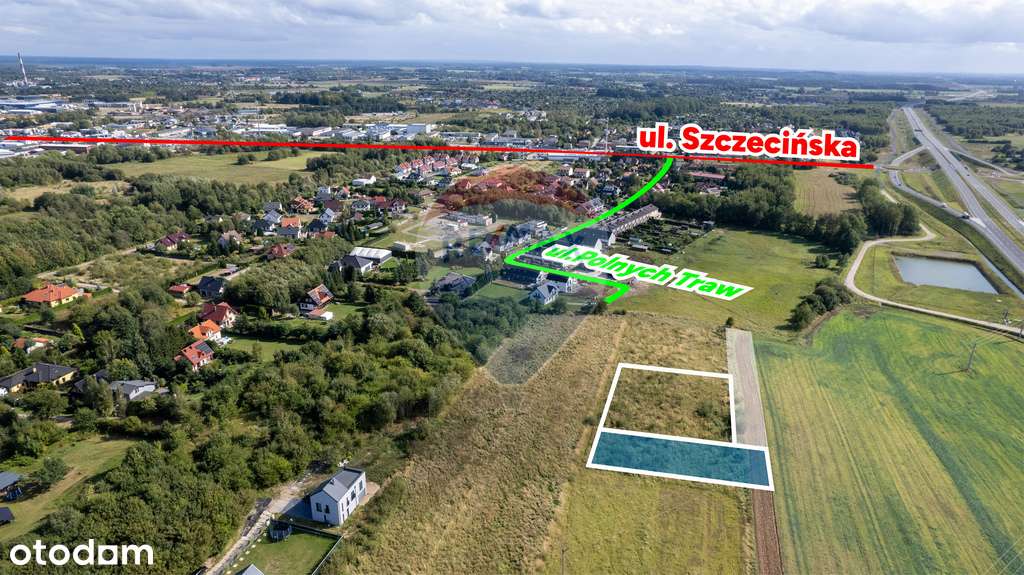 Działka 1000 m², Koszalin z wydanymi WZ! - Pełny obrazek: 5/12