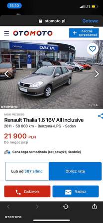 Renault Thalia 1.6 16V All Inclusive - 1