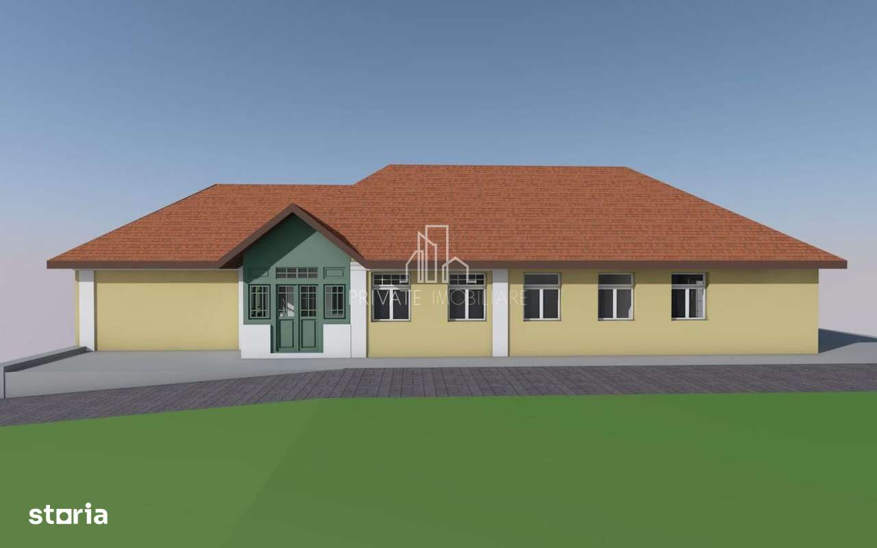 Teren cu Proiect Casa de Vanzare, Str Avram Iancu, Teren 640 Mp - Imagine principală: 4/5