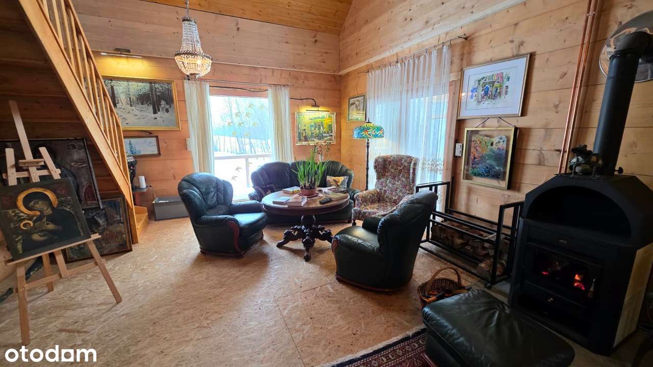 Dom z bala świerkowego | 187 m2 | Chojnik, gm. Gromnik-14