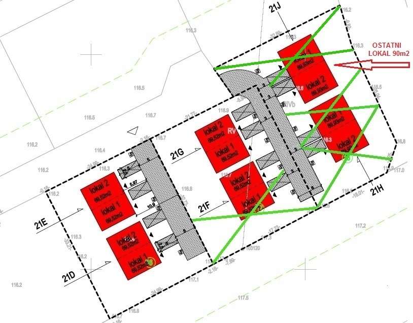 Ostatni bliźniak 90m2 (5pok.), dzielnica Dalki-4