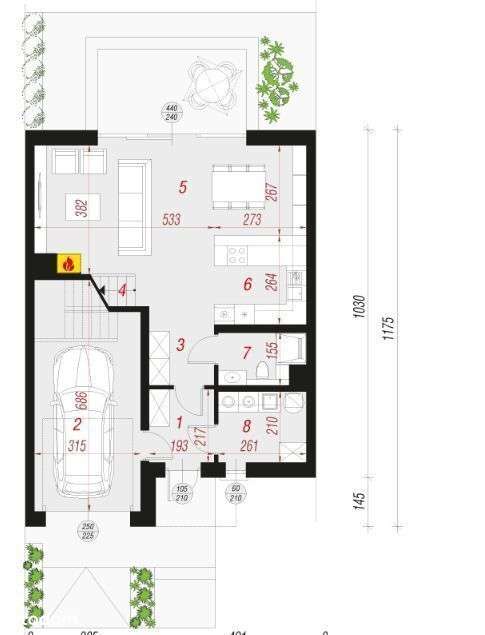 Dwa Ostatnie Domy Na Inwestycji, Beskidzka - Pełny obrazek: 3/6