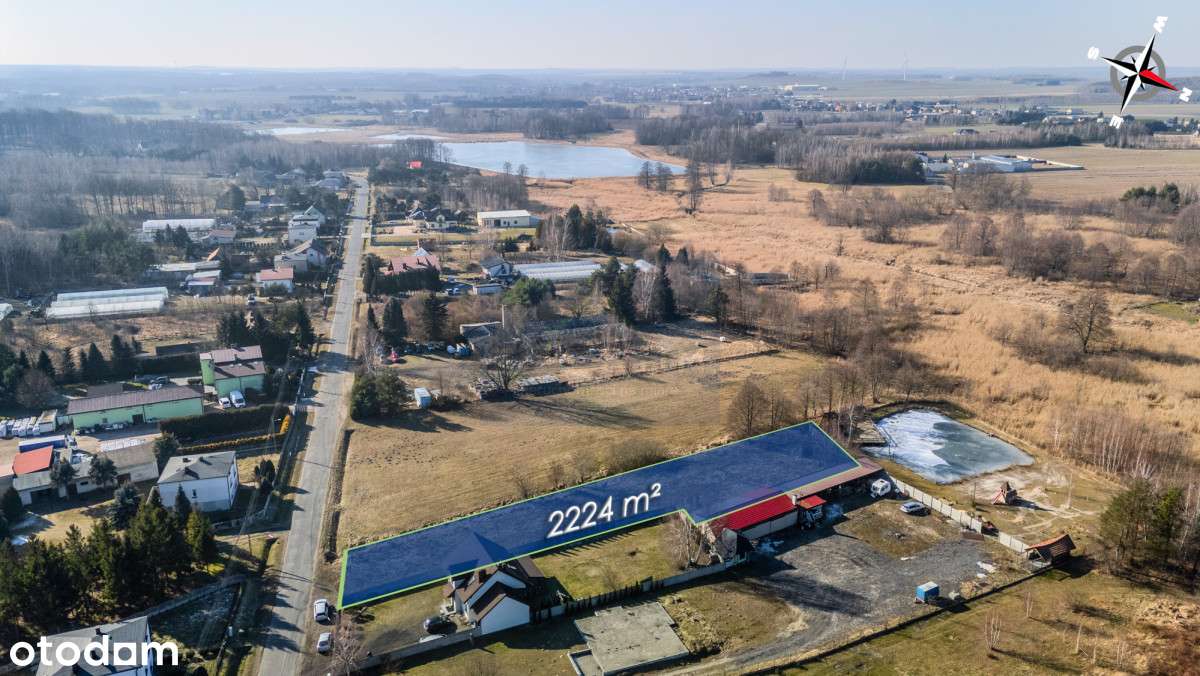 Działka budowlana 2224m2 blisko Częstochowy/Kopiec - Pełny obrazek: 4/5