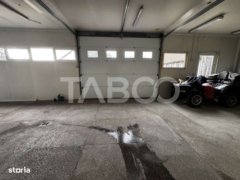 Hala productie de inchiriat 531 mp cu teren 1103 mp Cristian Sibiu - Imagine principală: 4/17