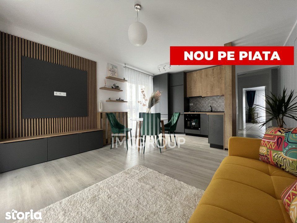 Apartament 3 camere/ NOU/ Floresti central/ 2 bai/ etaj 2