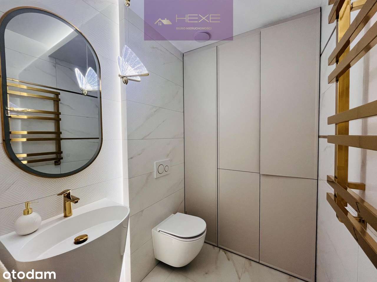 Nowoczesny bliźniak z garażem, ogrzewanie gazowe-8