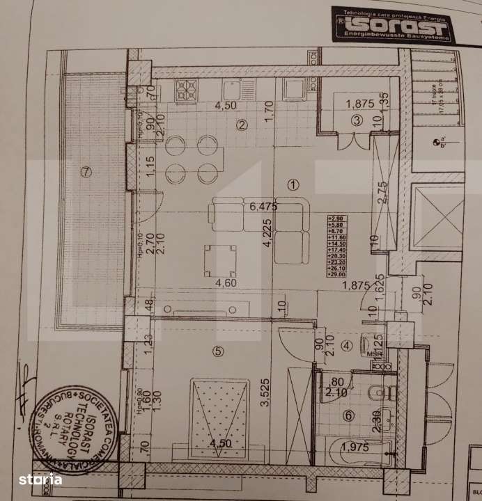 Apartament 2 camere, 70 mp, cu centrala proprie – zona Antiaeriana - Imagine principală: 5/5