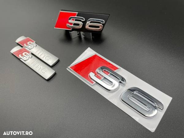 Set embleme Premium Audi S6 - 3