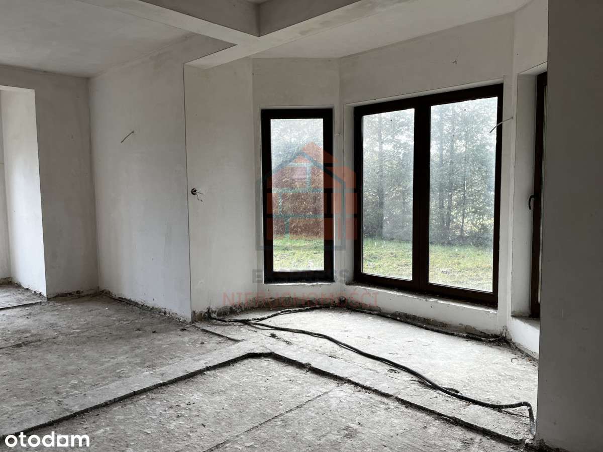 Dwa domy na dużej działce z lasem!-6