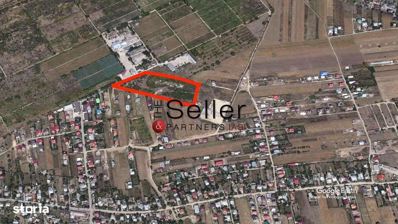 Teren în Dancu pretabil pentru dezvoltare imobiliara - Imagine principală: 3/4