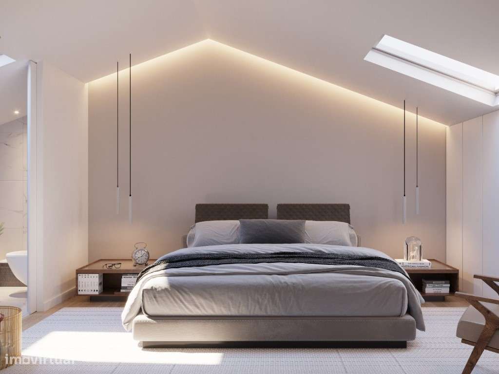 Apartamento T3 novo, com varandas e estacionamento, em Campolide-2