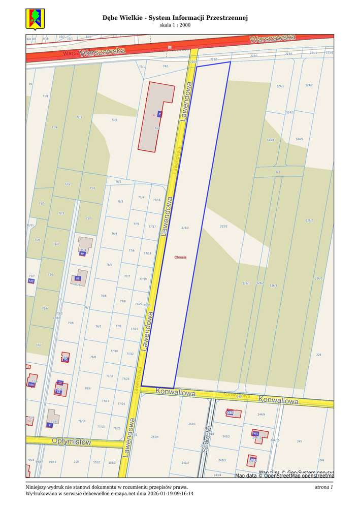 Działka inwestycyjna