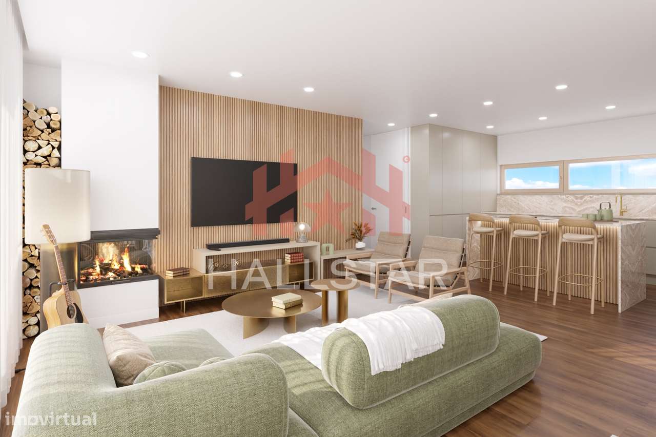 Apartamento T2 / Em Construção / Garagem para 2 Carros / Marrazes-5