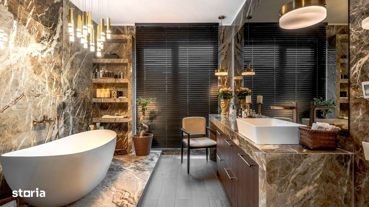 Vila design unic in complexul Zenville Pipera I 5 camere-13