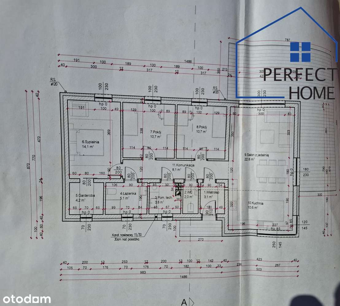 Nowy Dom Parterowy w cichej i zielonej lokalizacji !-7