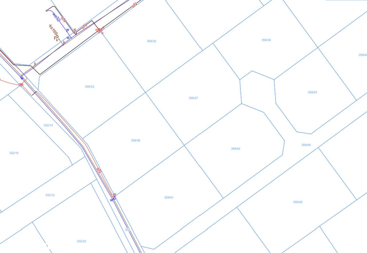 Działka budowlana z WZ 661 m² — Karczów, gm. Dąbrowa-3