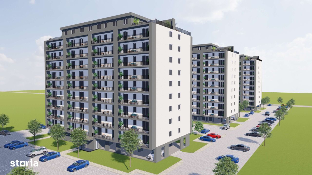 Oferta - Apartament 3 camere disponibil etajele 5-9 la 101.000 Euro