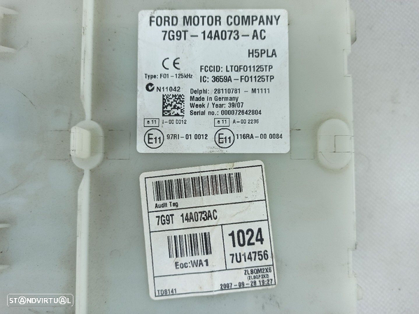 Bsi / Caixa De Fusiveis / Uch / Sam Ford S-Max (Wa6) - 5