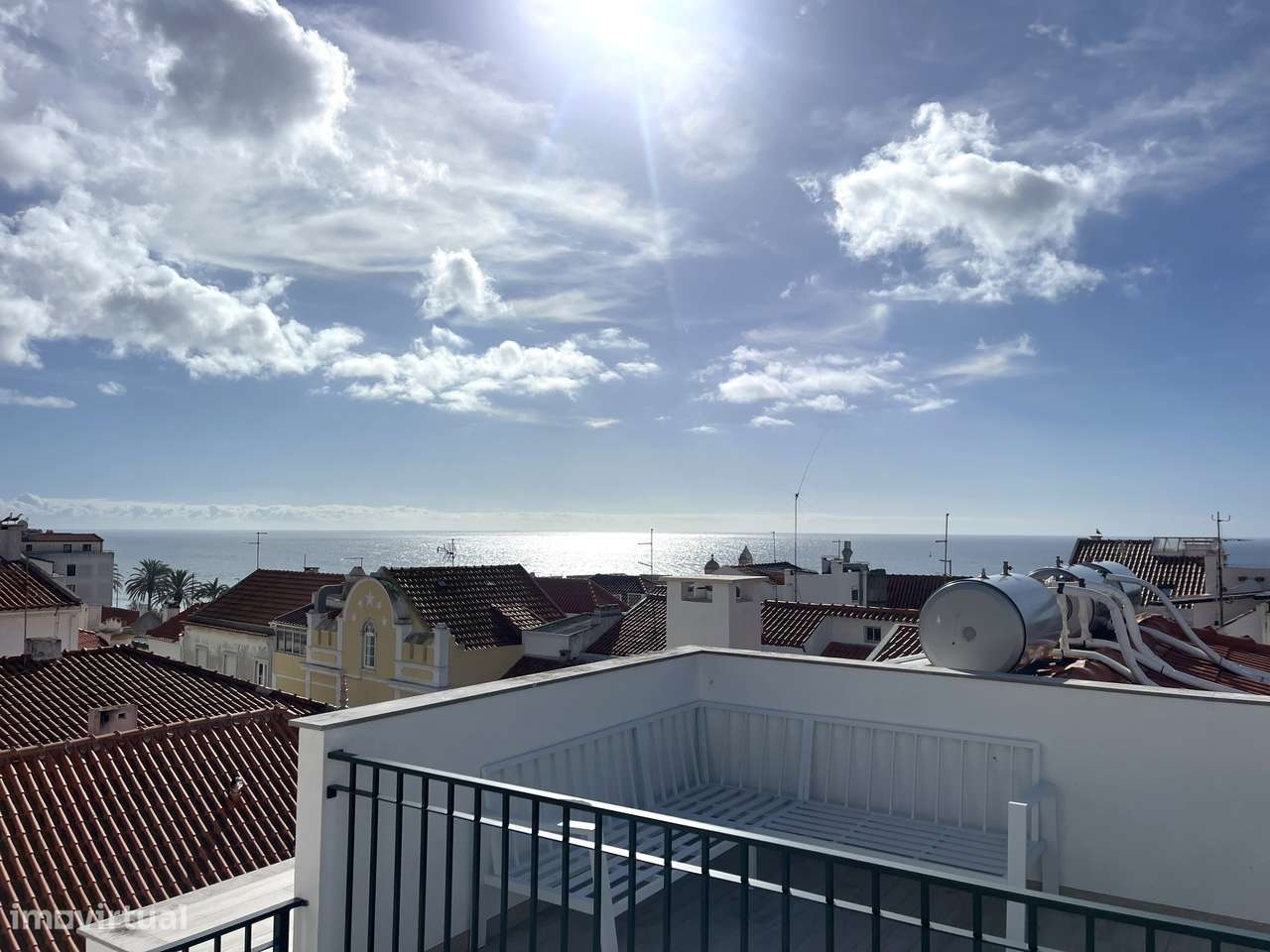 Apartamento T2 novo terraço vista mar perto da praia Sesimbra-4