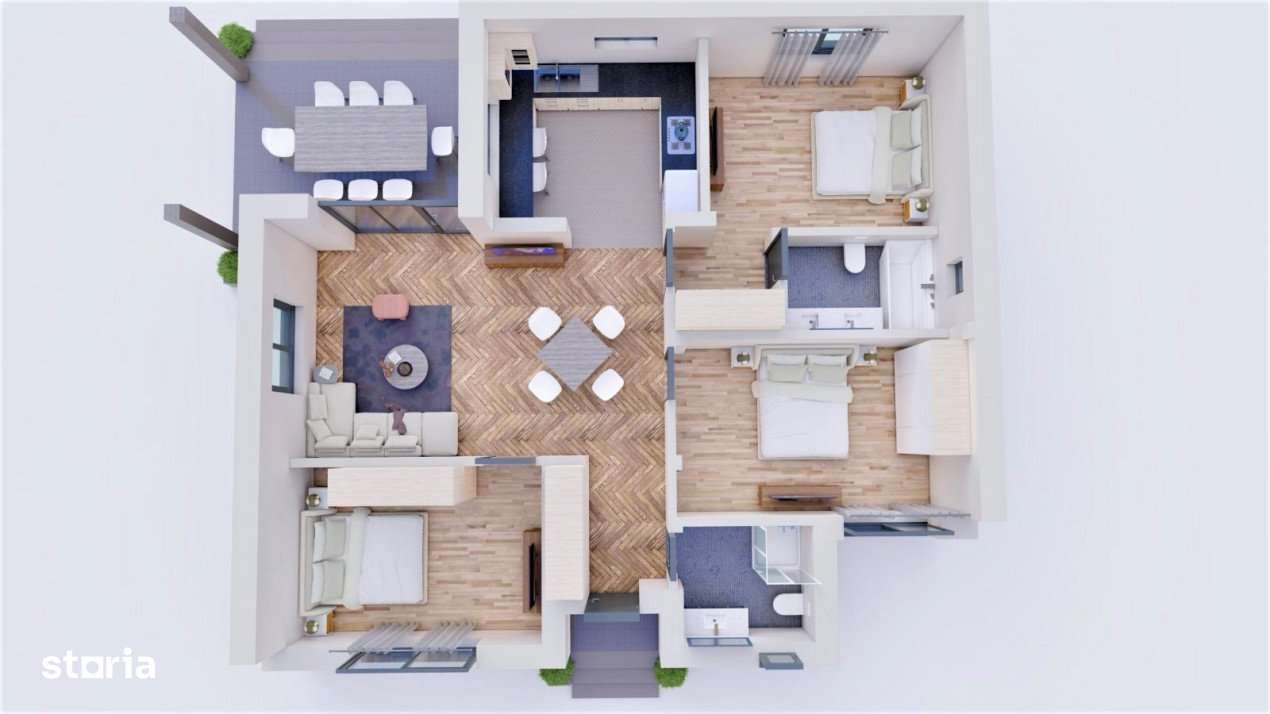 Casa 109 mp + CURTE 500 MP,  in Petresti/Corbeanca - Imagine principală: 4/19