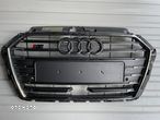 ATRAPA PRZÓD GRILL AUDI A3 8V3 S3 8V0 LIFT 8V3853651AE ORYGINAŁ RADAR PDC - 1