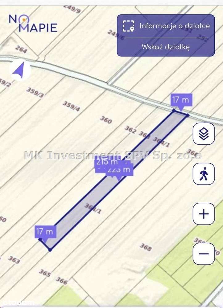 3500m Kazuń Polski Czosnow budowlana - Pełny obrazek: 5/5