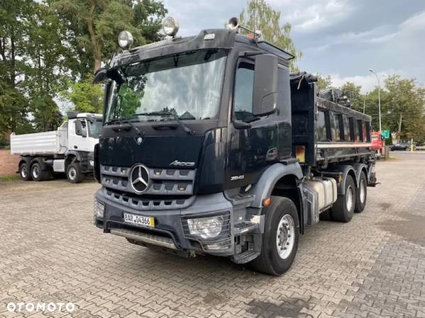 Mercedes-Benz AROCS 2643 6X4 , WYWROTKA MEILLER BODRMSATIK Z ŻURAWIEM - 2