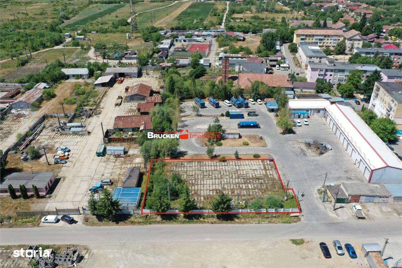 TEREN INDUSTRIAL | 1068 MP | SUPLACU DE BARCAU - Imagine principală: 2/4