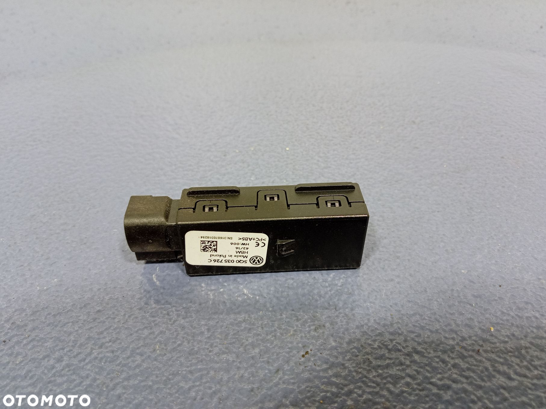 SKODA FABIA III 6V 14- GNIAZDO PORT USB 5Q0035726C - 4