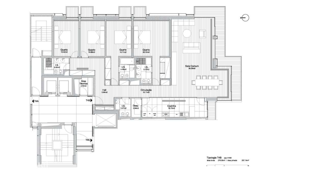 Apartamento T4 de Luxo no Restelo com Vista sobre Tejo e Lisboa-12