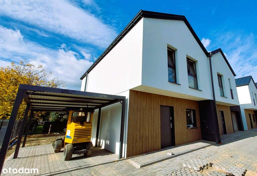 Energooszczędny dom z garażem. Okolice Portu Łódź.-8