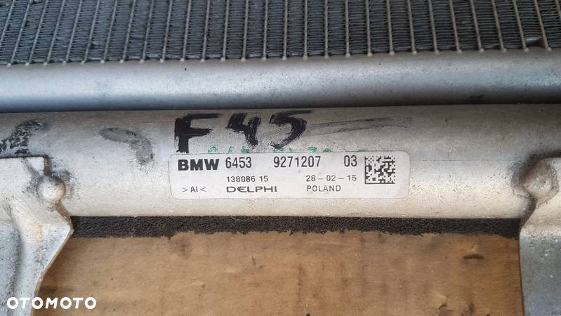 BMW 218d seria 2 F45 Active Tourer chłodnica klimatyzacji ac - 5