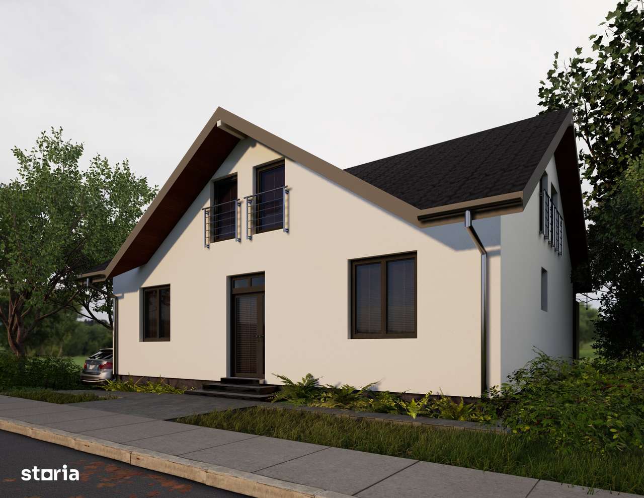 Casa individuala cu pivnita mare -NOUA - Sura Mare cu priveliste-5