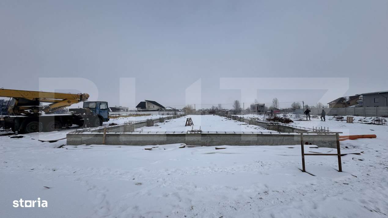 3 hale noi pe parter, 1.755 mp utili, teren 4.000 mp, zona Ghercesti - Imagine principală: 4/12